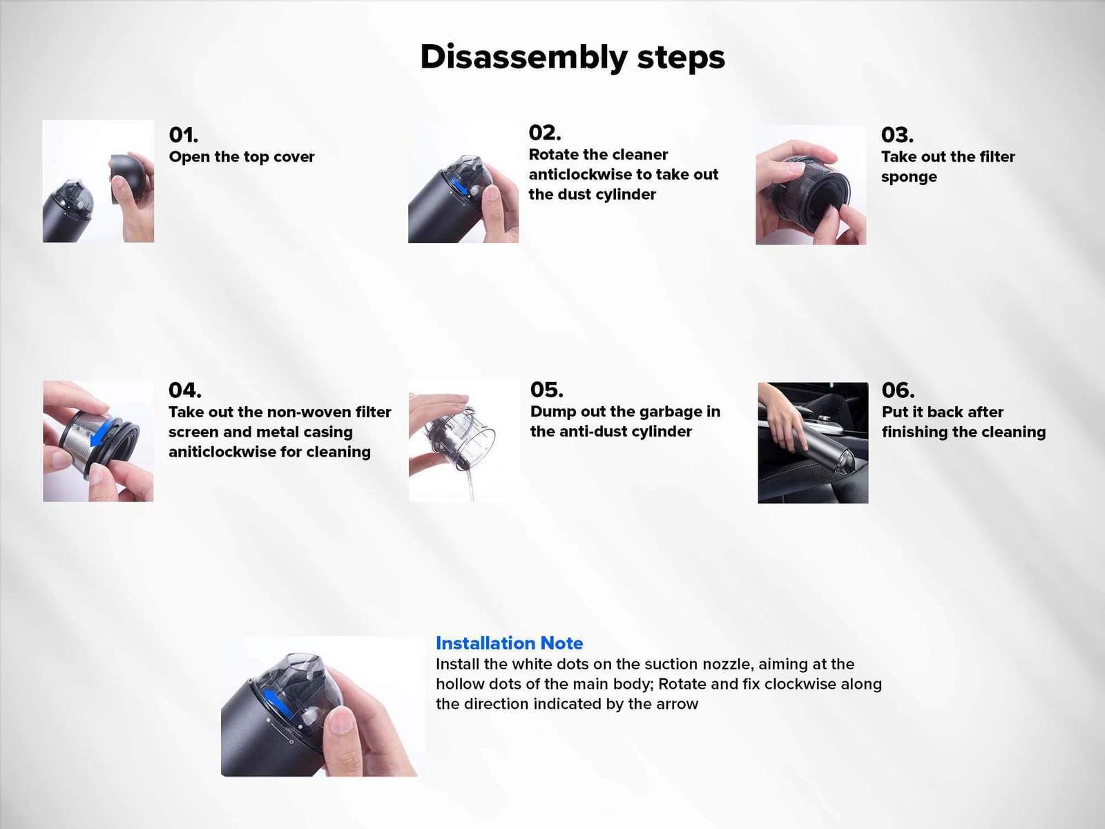 Baseus Car Vacuum Deals Motorist Singapore