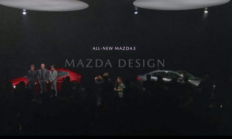 Mazda3 2019 Unveiling event