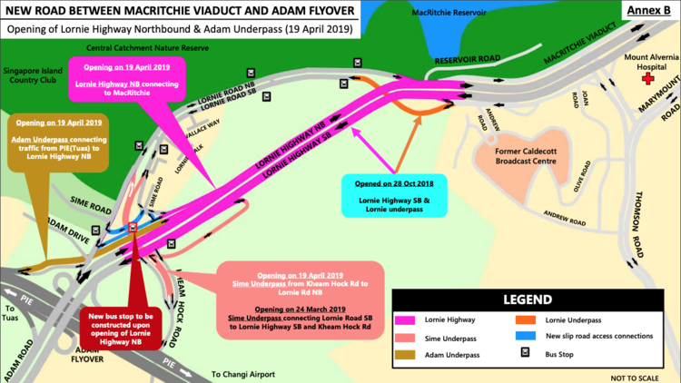 northbound lornie highway