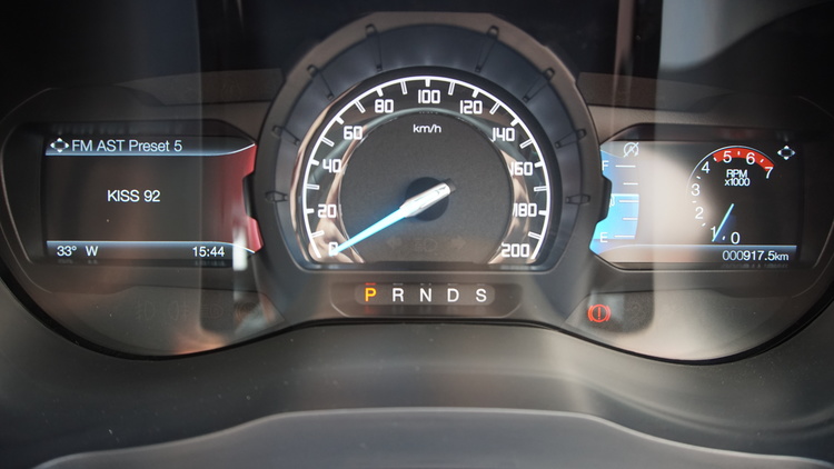 Motorist M Review 2020 Ford Ranger Working Class Hero Dash Oct 2020